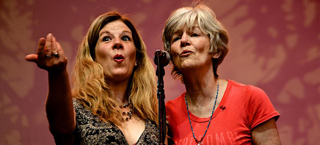 Lydia and Dar Williams at Pete Seeger Concert